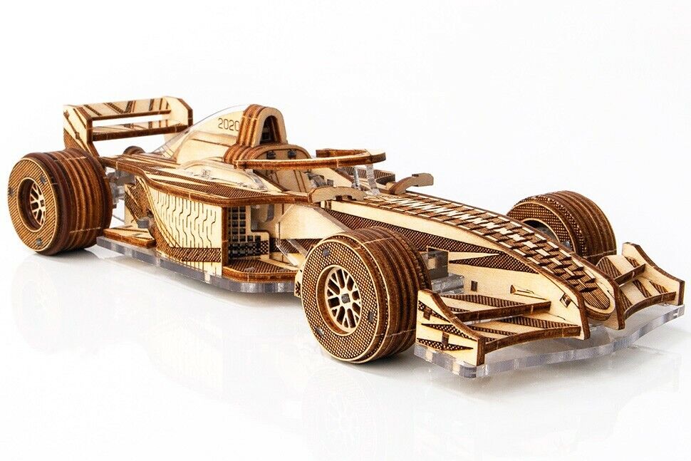 wood f1 car